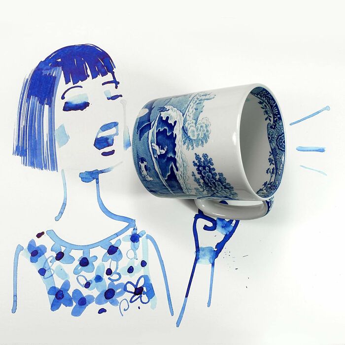 Creative Drawings Completed Using Everyday Objects By Christoph Niemann