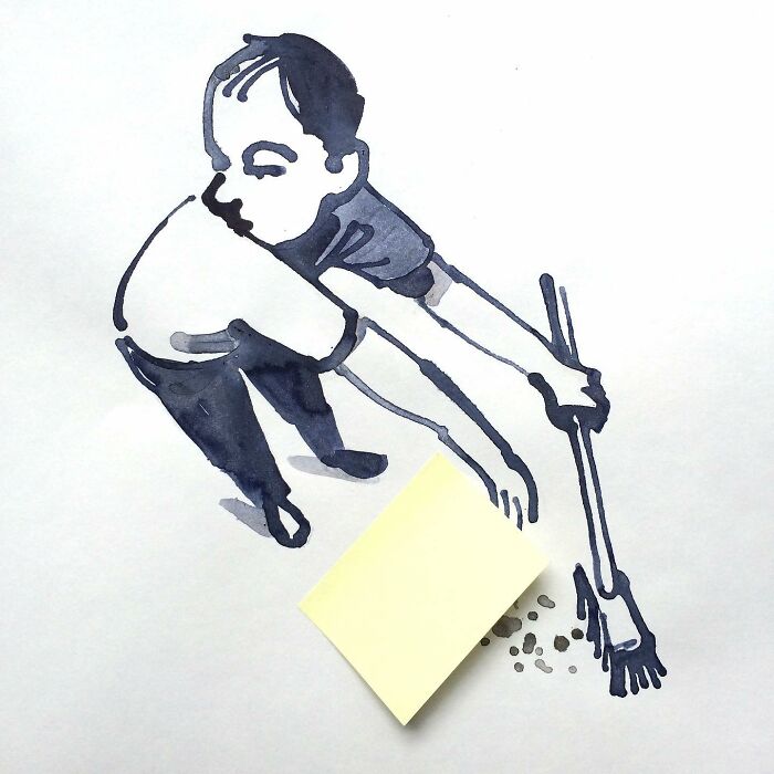 Creative Drawings Completed Using Everyday Objects By Christoph Niemann