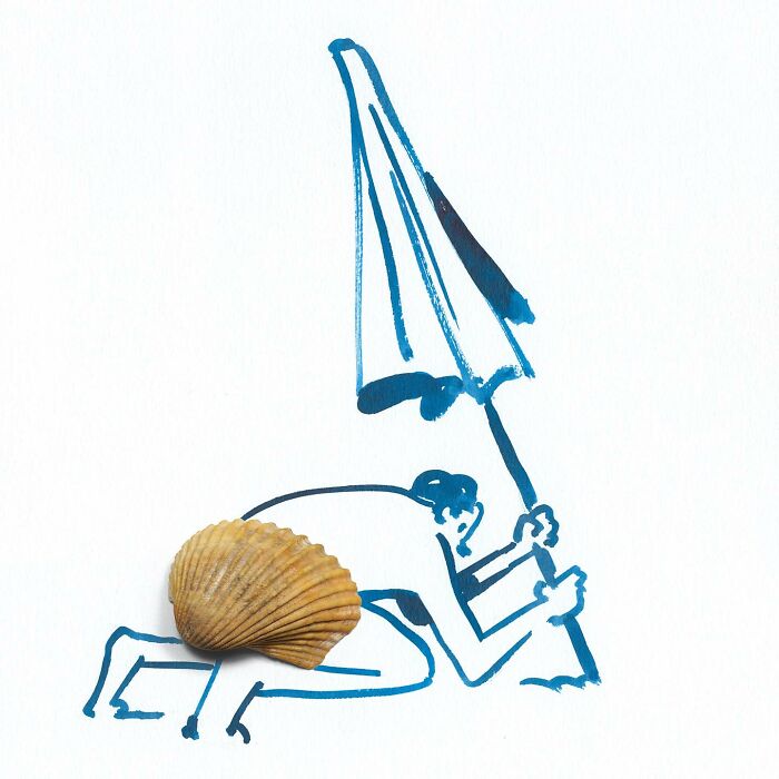 Creative Drawings Completed Using Everyday Objects By Christoph Niemann