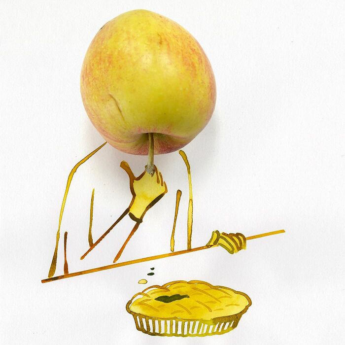 Creative Drawings Completed Using Everyday Objects By Christoph Niemann