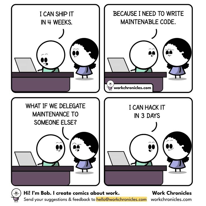 Cubicle Comedy: Hilarious "Work Chronicles" Comics To Brighten Your Day (51 New Pics)