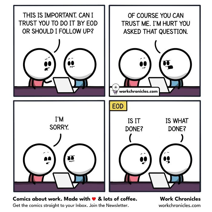 Cubicle Comedy: Hilarious "Work Chronicles" Comics To Brighten Your Day (51 New Pics)