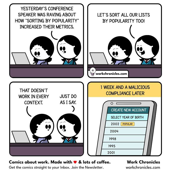 Cubicle Comedy: Hilarious "Work Chronicles" Comics To Brighten Your Day (51 New Pics)