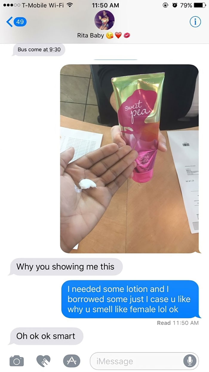 Bro Just Wanted To Smell Nice 😂