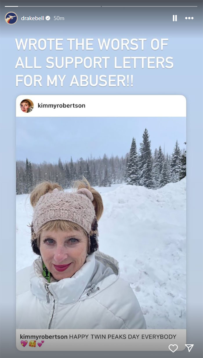 Twin Peaks Star Wrote “The Worst Of All Support Letters” For His Abuser, Drake Bell Says - 3