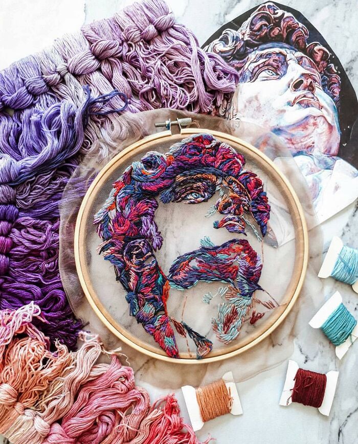 Enter The Incredible World Of 3D Embroidery By Katerina Marchenko (New Pics)