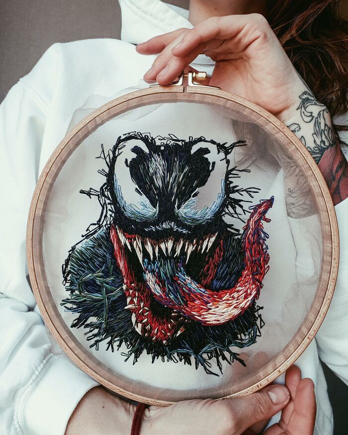 Enter The Incredible World Of 3D Embroidery By Katerina Marchenko (New Pics)