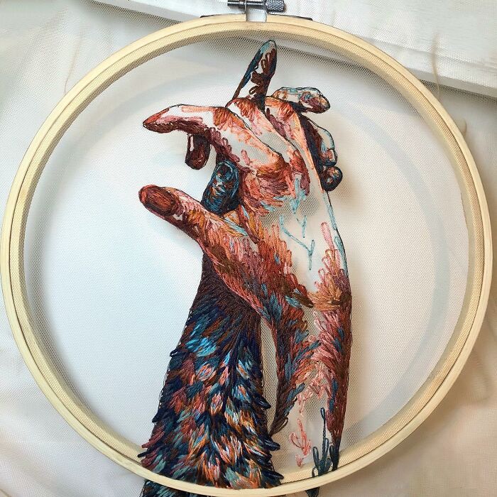 Enter The Incredible World Of 3D Embroidery By Katerina Marchenko (New Pics)