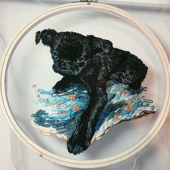 Enter The Incredible World Of 3D Embroidery By Katerina Marchenko (New Pics)