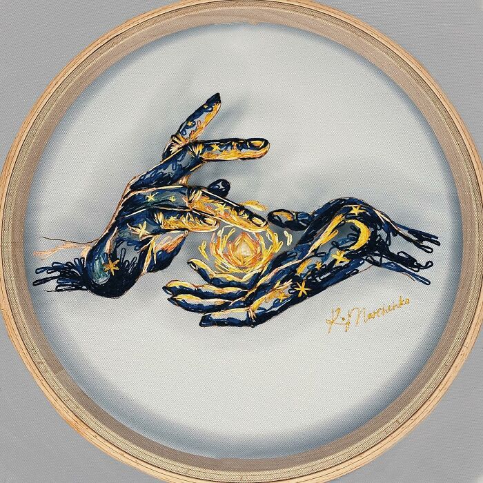 Enter The Incredible World Of 3D Embroidery By Katerina Marchenko (New Pics)