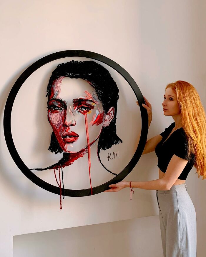 Enter The Incredible World Of 3D Embroidery By Katerina Marchenko (New Pics)