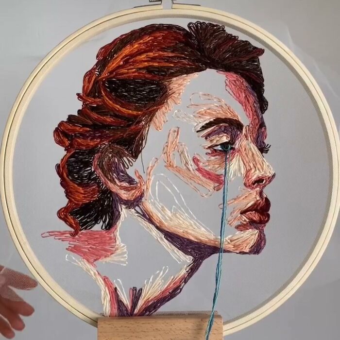 Enter The Incredible World Of 3D Embroidery By Katerina Marchenko (New Pics)