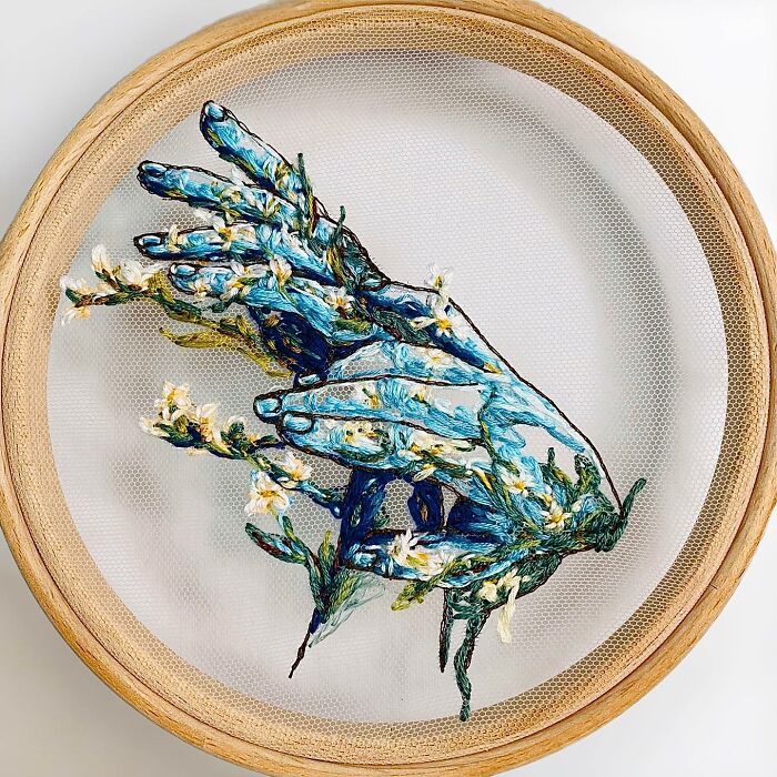 Enter The Incredible World Of 3D Embroidery By Katerina Marchenko (New Pics)