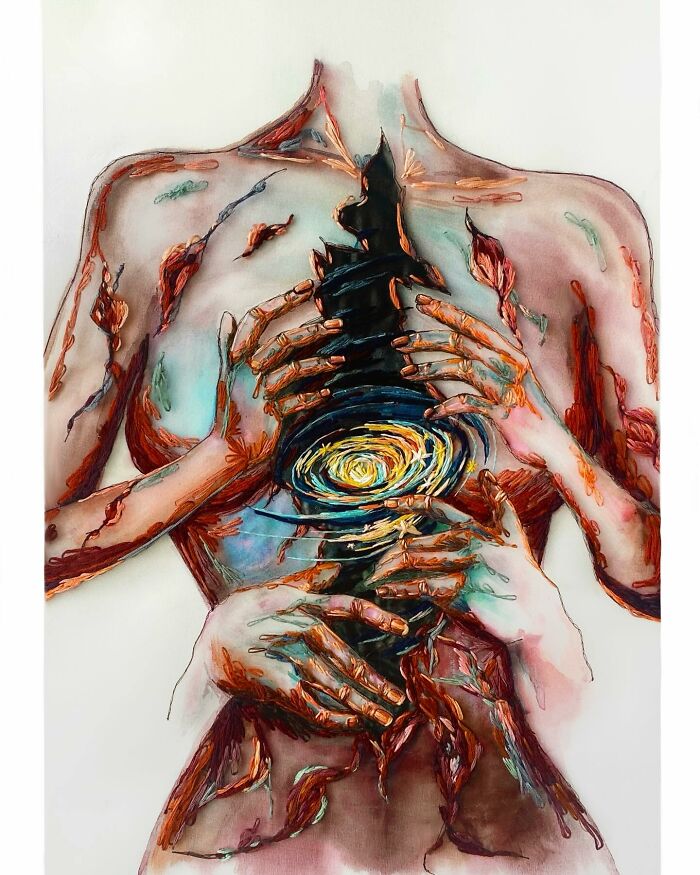 Enter The Incredible World Of 3D Embroidery By Katerina Marchenko (New Pics)