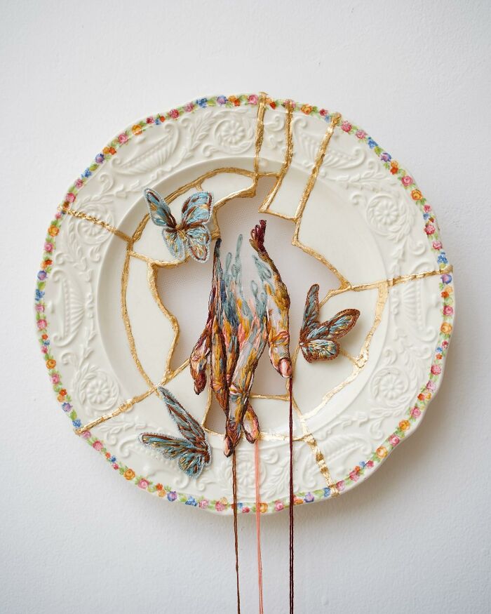 Enter The Incredible World Of 3D Embroidery By Katerina Marchenko (New Pics)