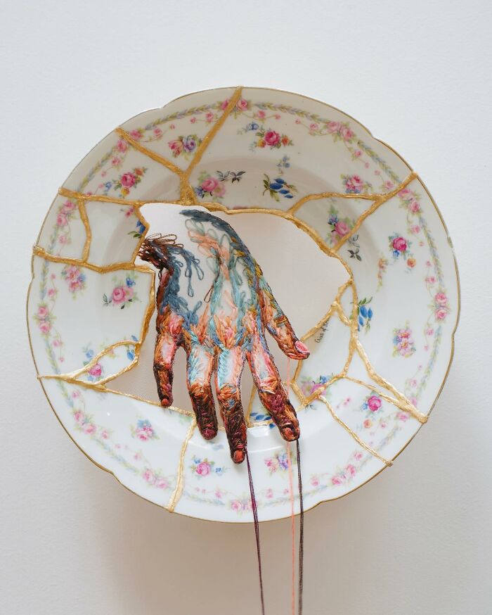 Enter The Incredible World Of 3D Embroidery By Katerina Marchenko (New Pics)