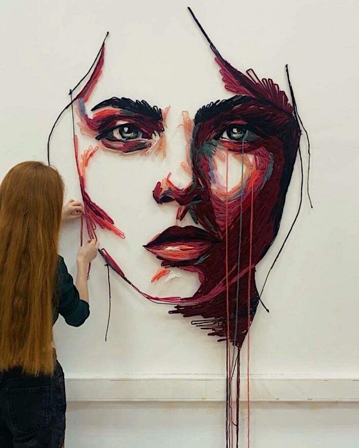 Enter The Incredible World Of 3D Embroidery By Katerina Marchenko (New Pics)