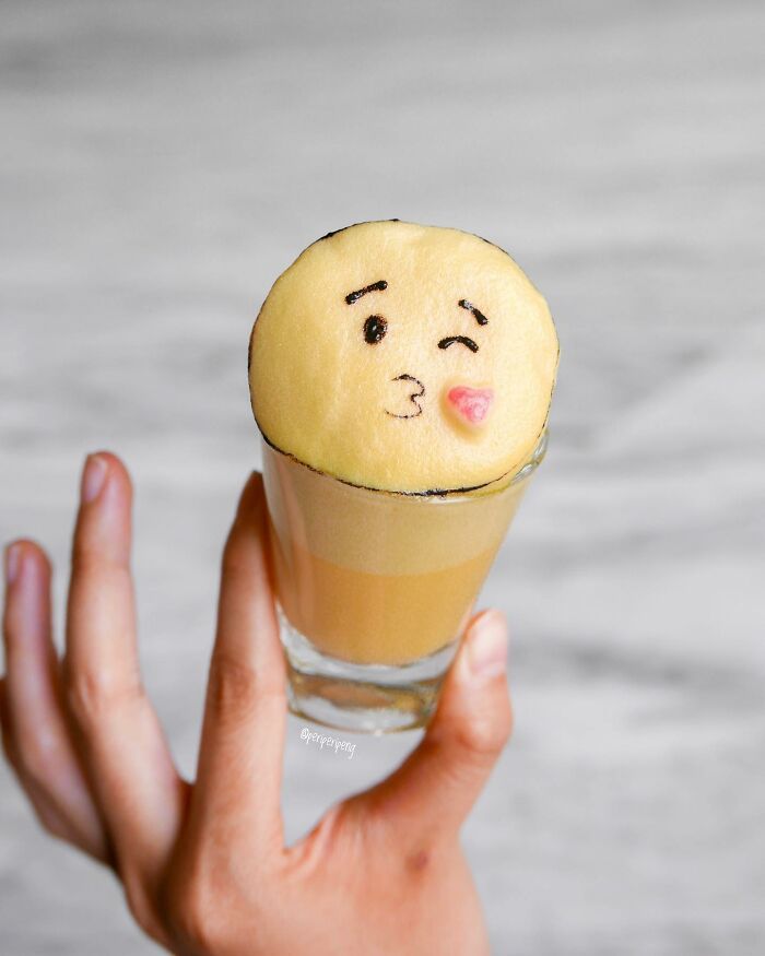Coffee Foam Creations By Daphne Tan