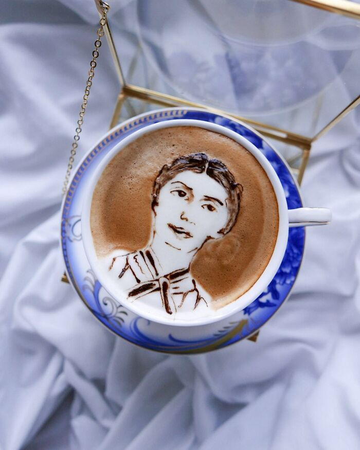 Coffee Foam Creations By Daphne Tan