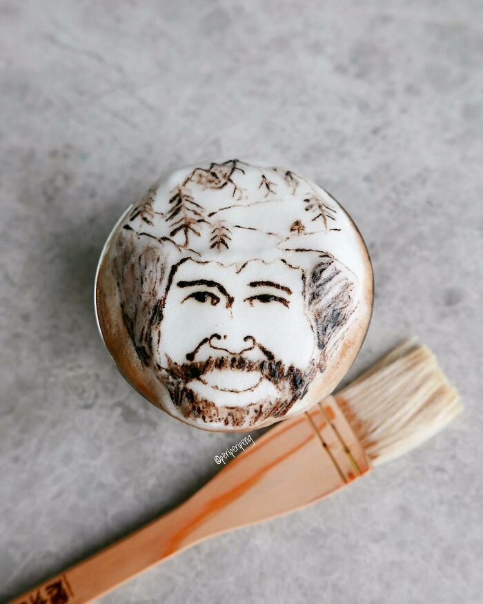 Coffee Foam Creations By Daphne Tan