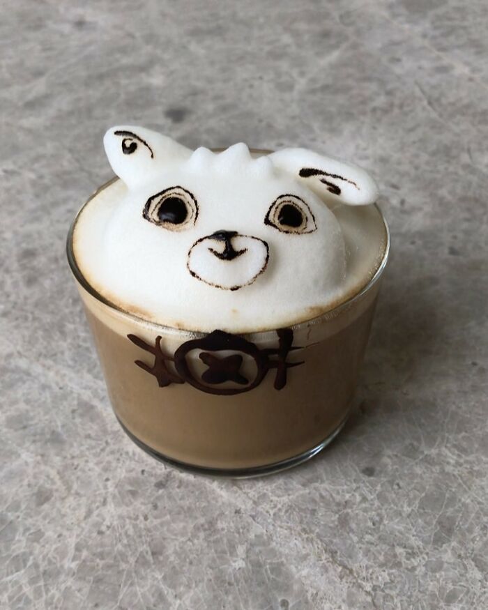 Coffee Foam Creations By Daphne Tan