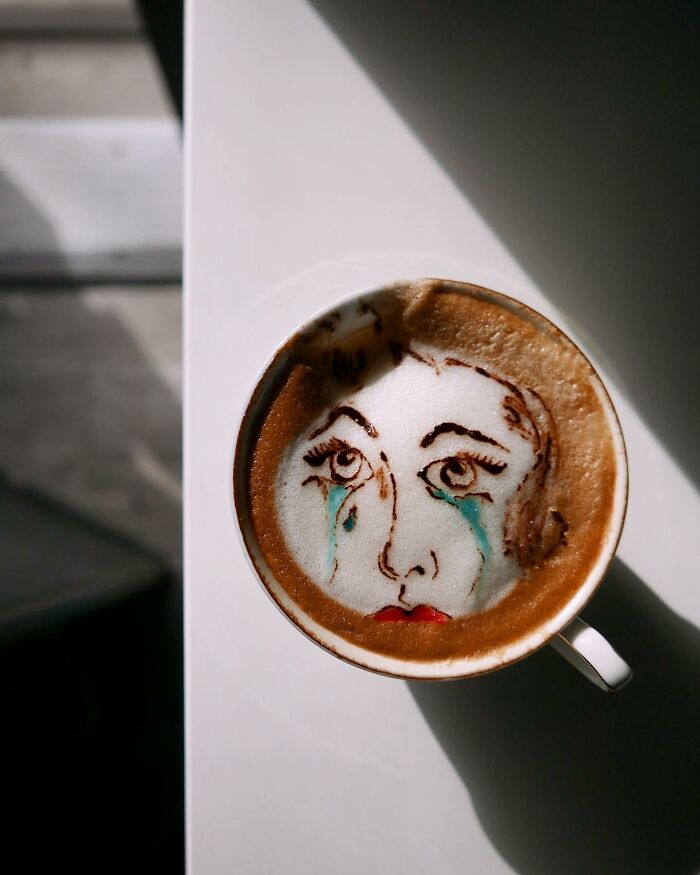 Coffee Foam Creations By Daphne Tan