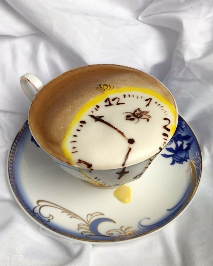 Coffee Foam Creations By Daphne Tan