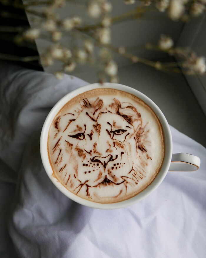 Coffee Foam Creations By Daphne Tan