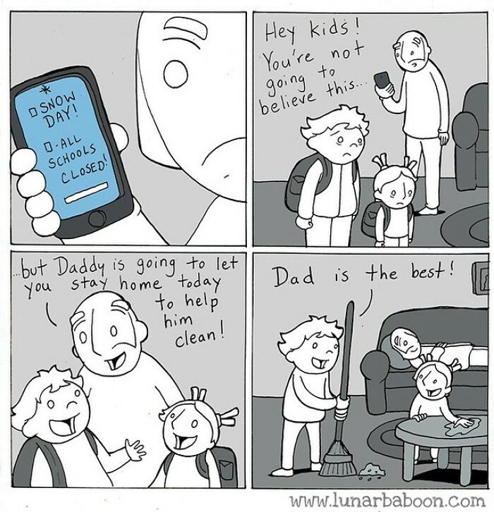 Heartwarming Humor: Inside Chris Grady's Lunarbaboon Comics Universe (New Pics)