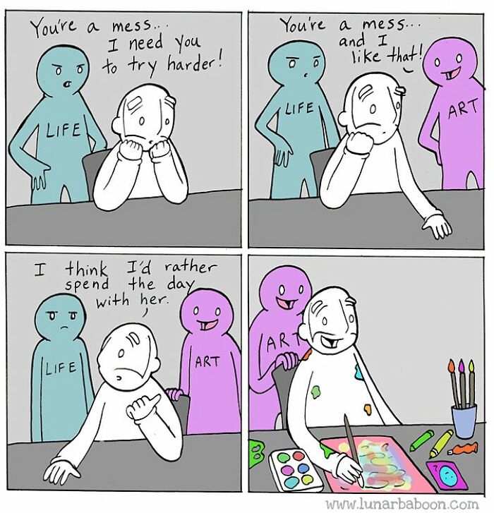 Heartwarming Humor: Inside Chris Grady's Lunarbaboon Comics Universe (New Pics)