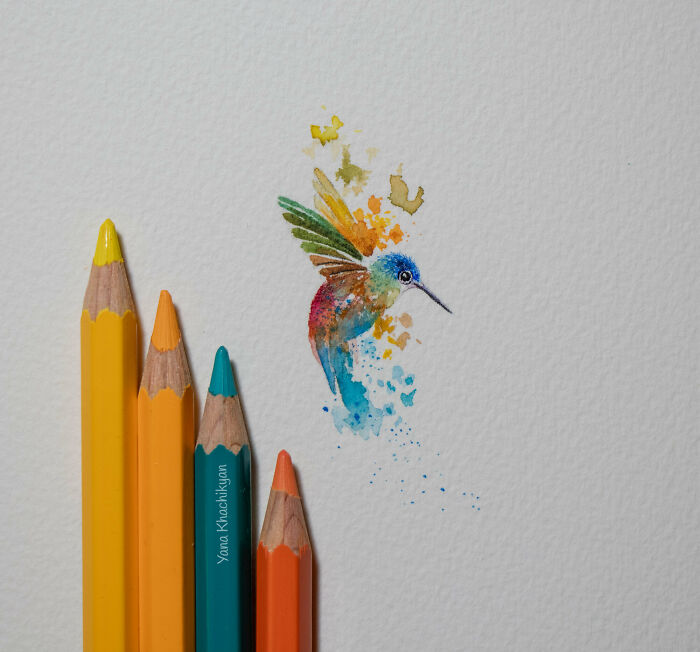 I Painted A Series Of Miniature Paintings