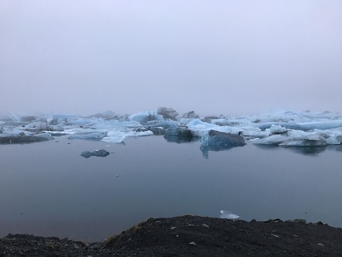 Jokusarlon, Iceland, In December
