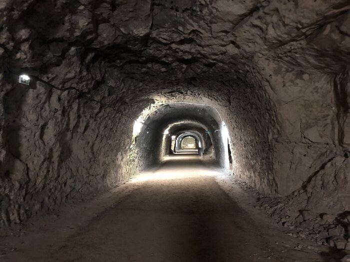 Down In The V3 Rocket Tunnels