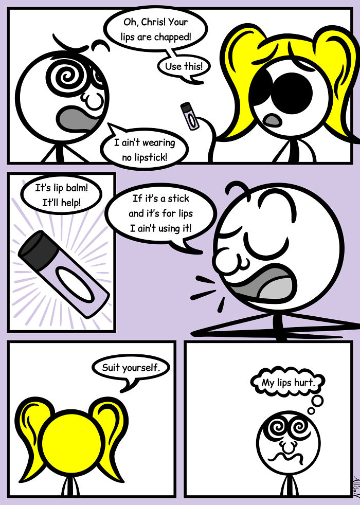 Just Take The Lip Balm, Chris