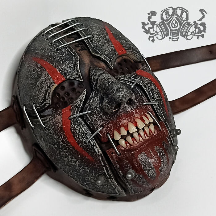 My New Craft: Comanche Mask (9 Pics)