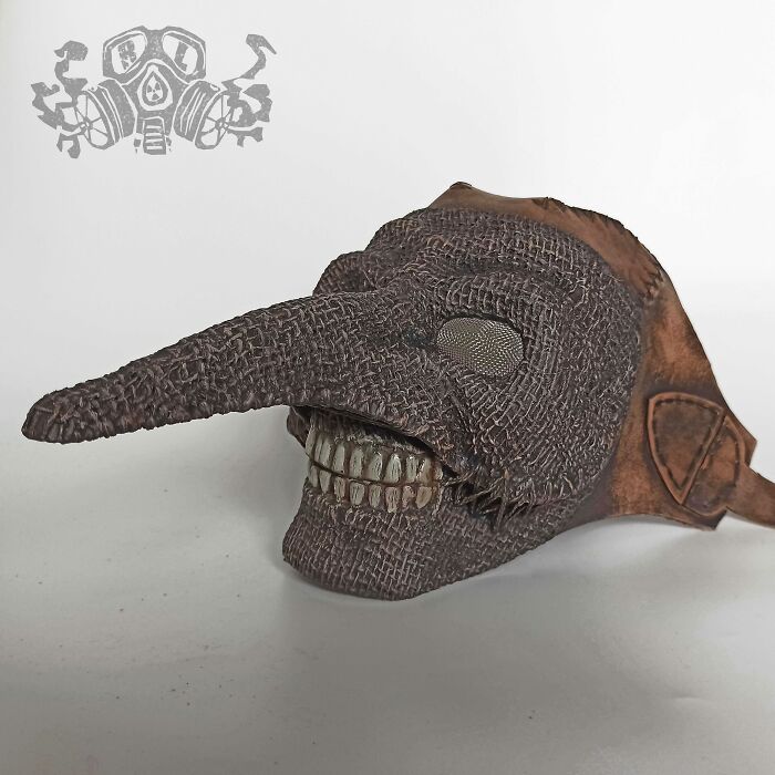 Plague Doctor Mask Which I Called Weevil (6 Pics)