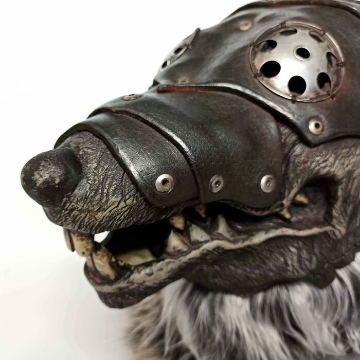 I Made A Battle Rat Mask (8 Pics)