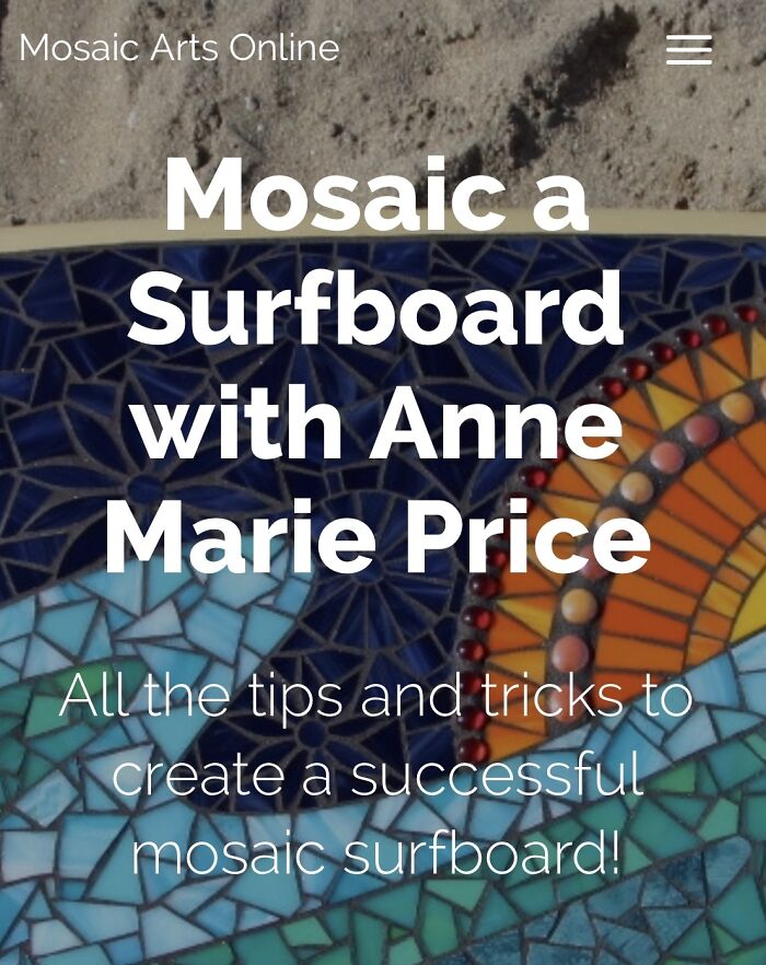 I Am A Mosaic Artist And I Create Contemporary Mosaic Surfboards (24 Pics) - 1