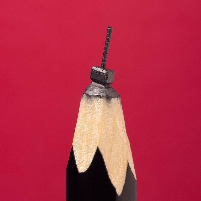 Impressive Miniature Sculptures On The Tip Of A Pencil (New Pics)
