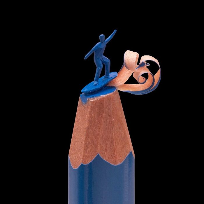 Impressive Miniature Sculptures On The Tip Of A Pencil (New Pics)