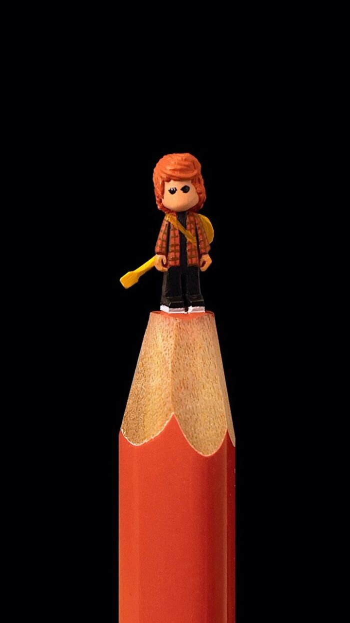 Impressive Miniature Sculptures On The Tip Of A Pencil (New Pics)
