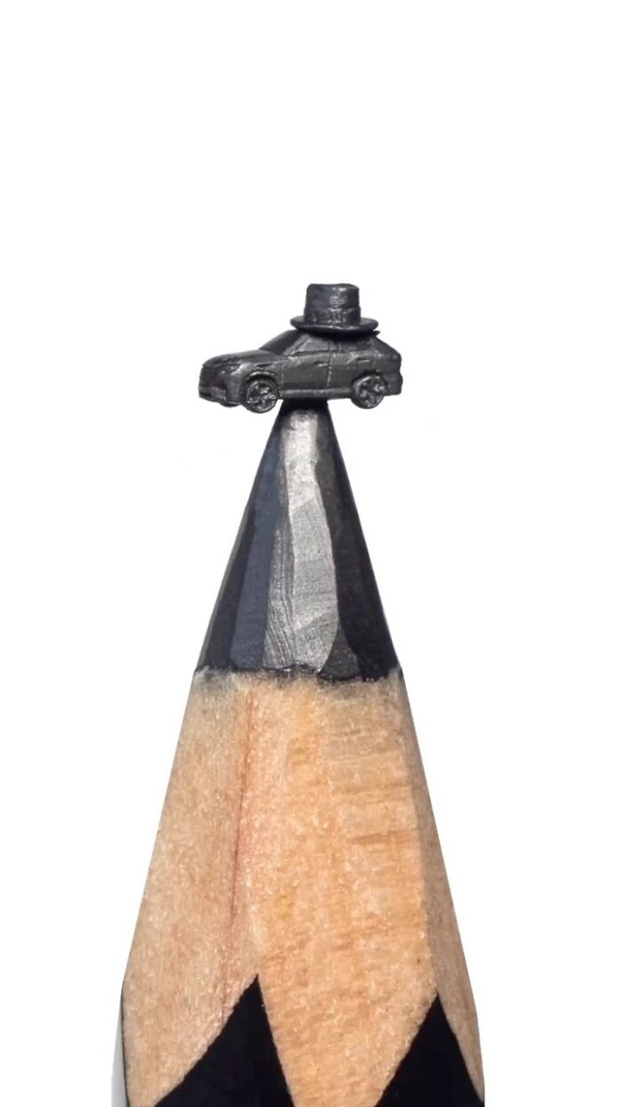 Impressive Miniature Sculptures On The Tip Of A Pencil (New Pics)
