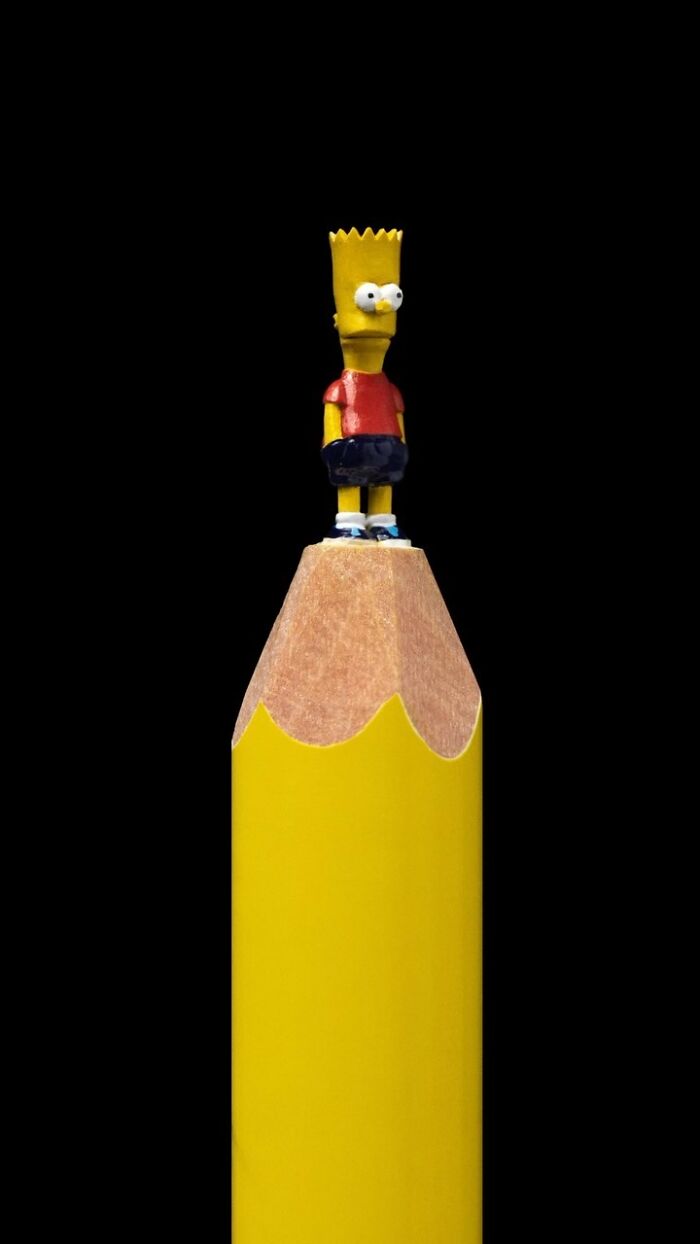 Impressive Miniature Sculptures On The Tip Of A Pencil (New Pics)