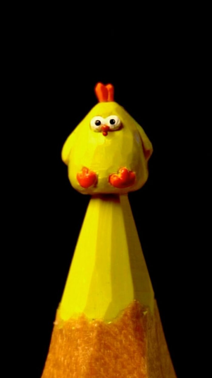 Impressive Miniature Sculptures On The Tip Of A Pencil (New Pics)