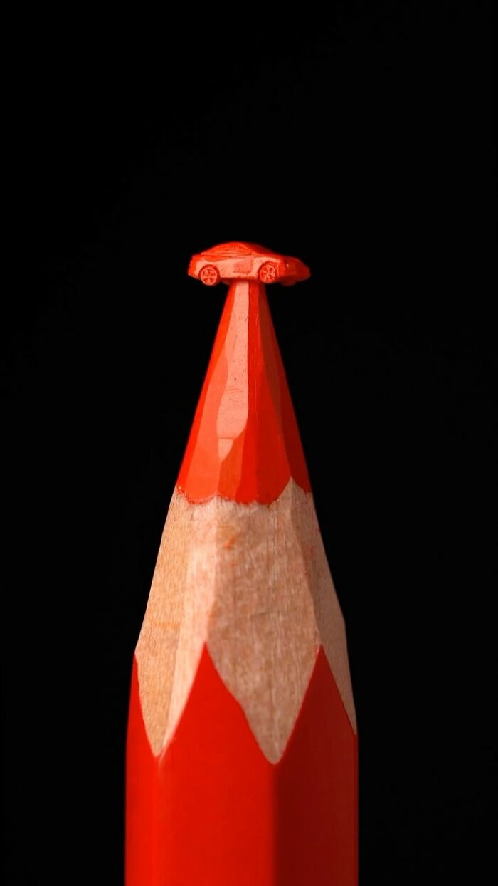 Impressive Miniature Sculptures On The Tip Of A Pencil (New Pics)