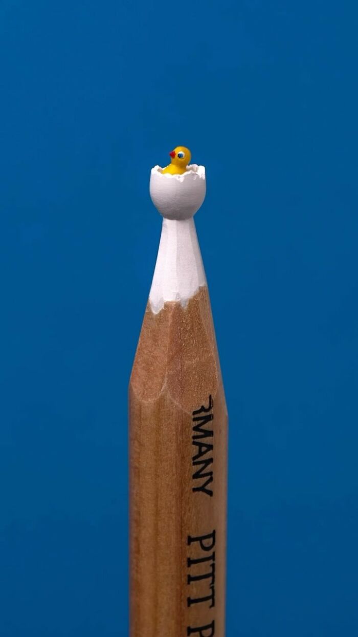 Impressive Miniature Sculptures On The Tip Of A Pencil (New Pics)