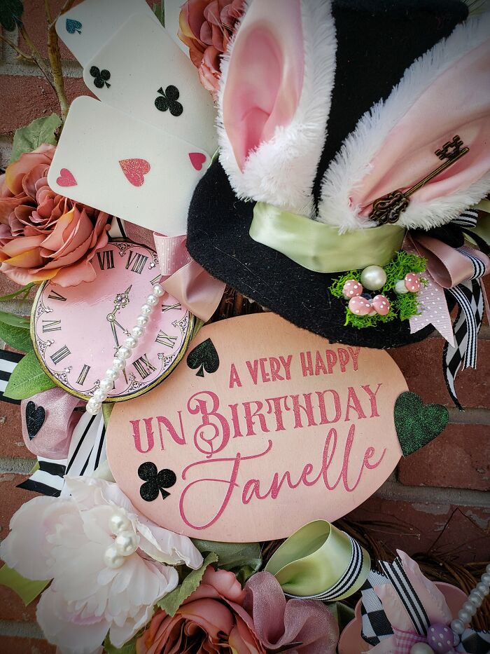 Here Are My Wreaths And Centrepiece That I Made Inspired By Pop Culture Animations - 22