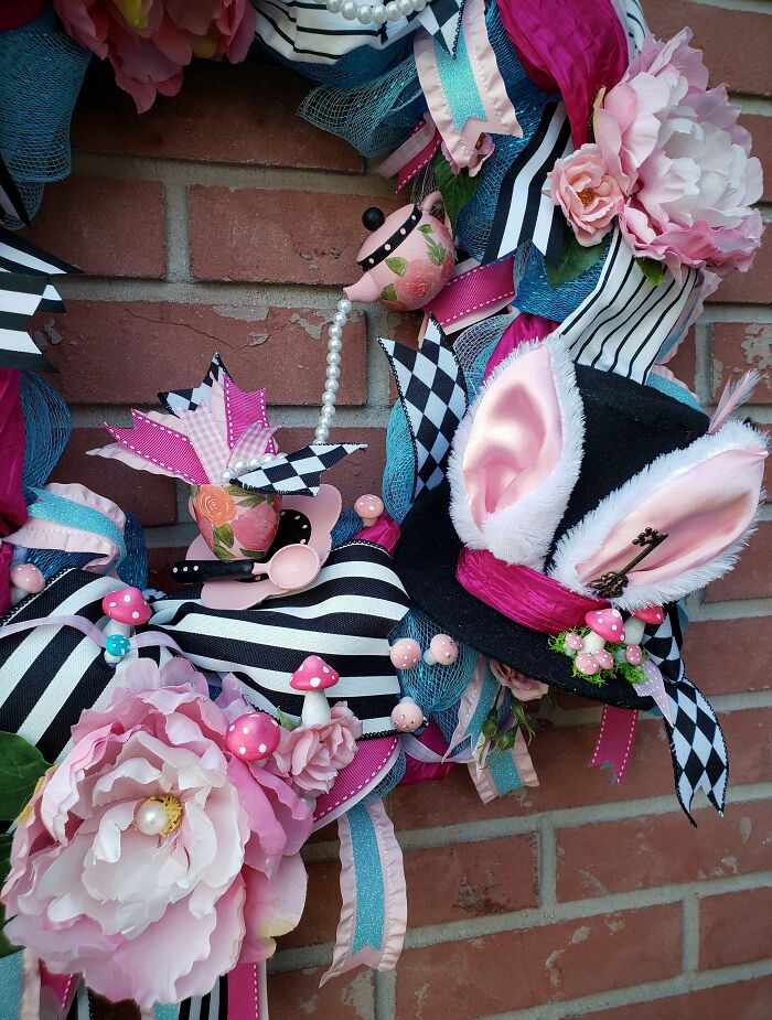 Here Are My Wreaths And Centrepiece That I Made Inspired By Pop Culture Animations - 24