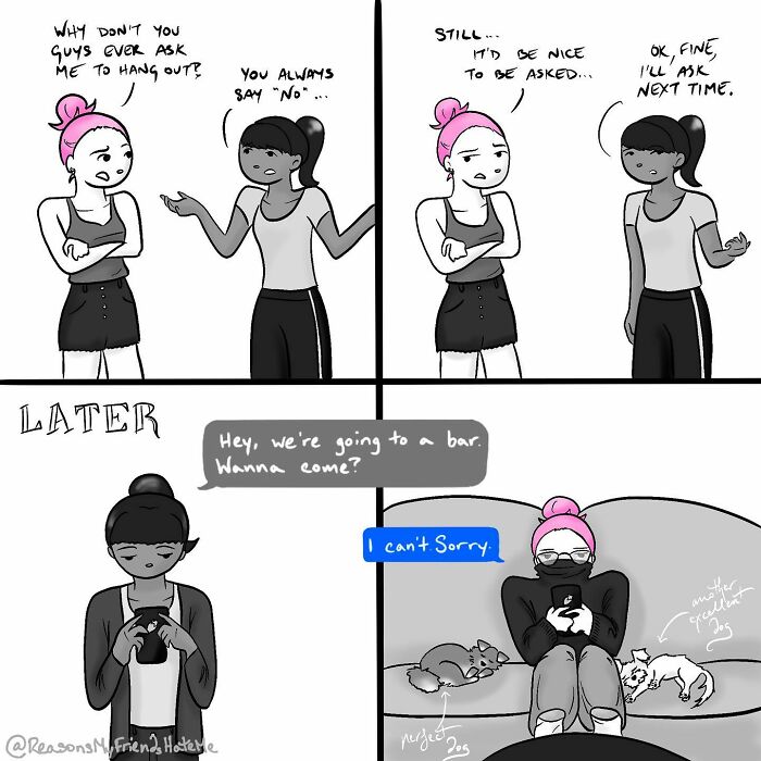 Laughing Through Love And Annoyance: Exploring 'Reasons My Friends Hate Me' By Aylia Colwell