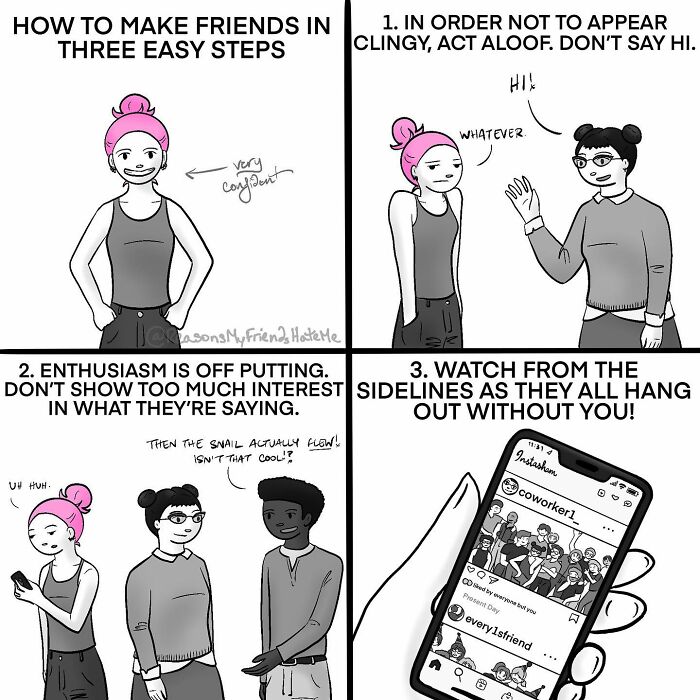 Laughing Through Love And Annoyance: Exploring 'Reasons My Friends Hate Me' By Aylia Colwell